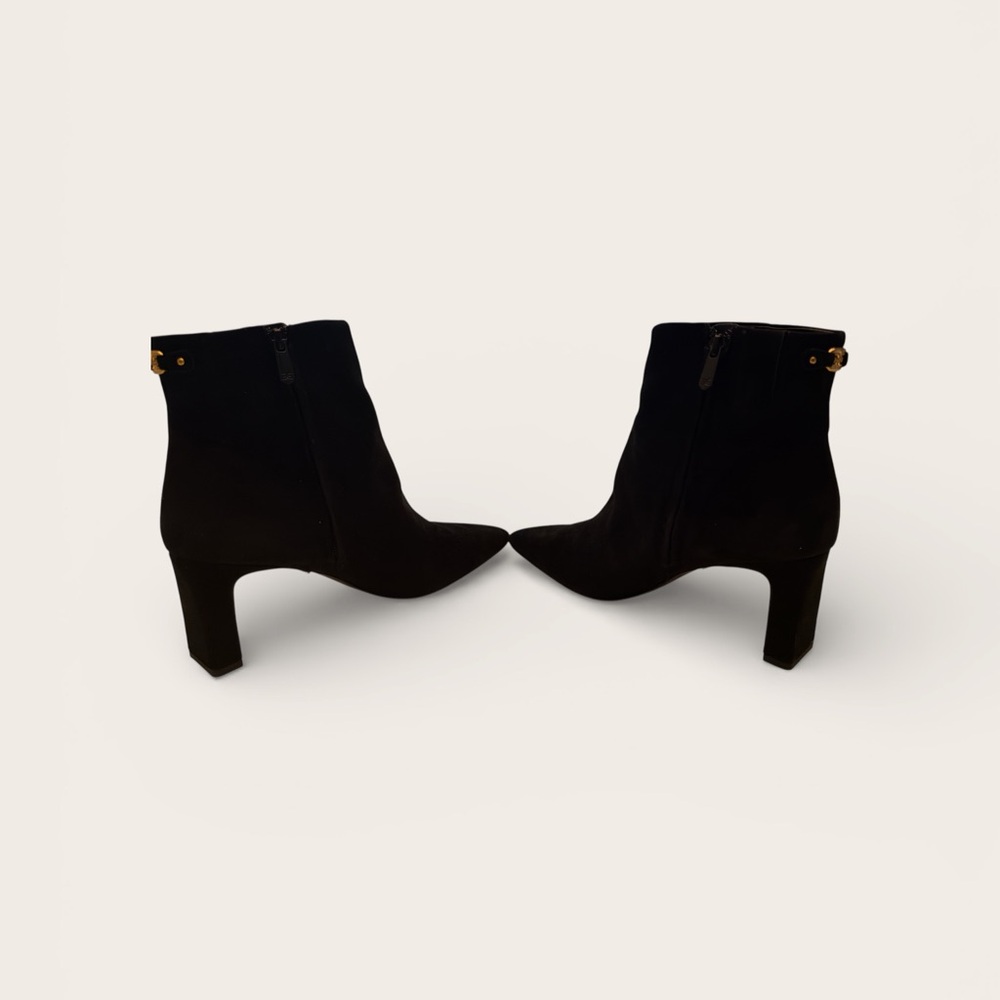 Sam Edelman Black Ankle Boots - Picture 3 of 7